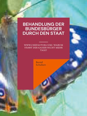cover image of Behandlung der Bundesbürger durch den Staat